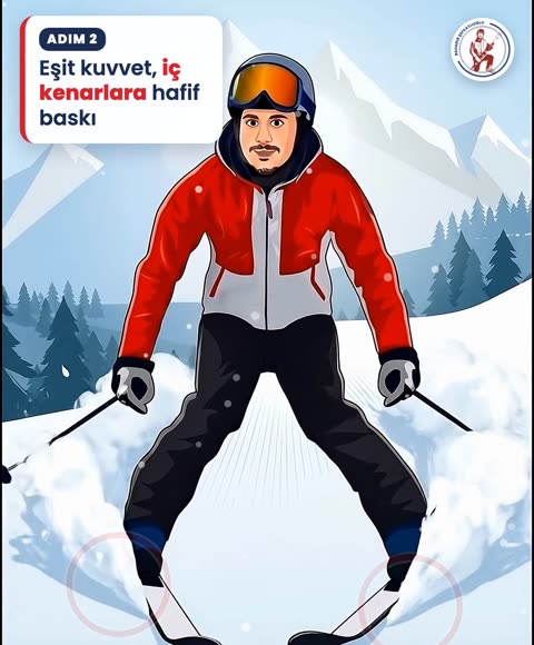 Eşit kuvvet, iç kenarlara hafif baskı
